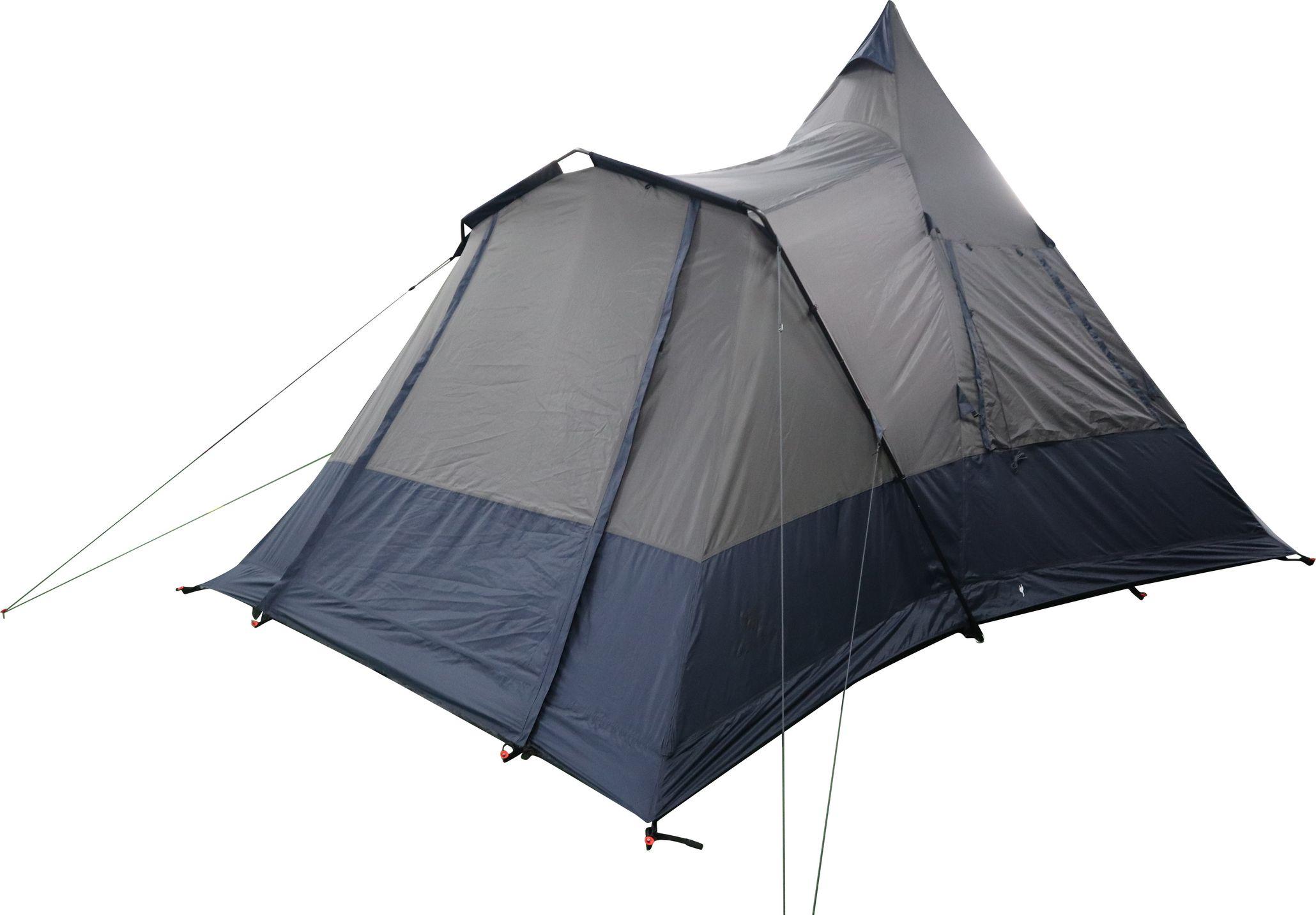 Stort asfaltgrått Arctic Tern Camping Tipi Tent