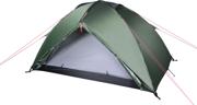 Grønt Urberg 2-Person Dome Tent G4 med åpen inngang