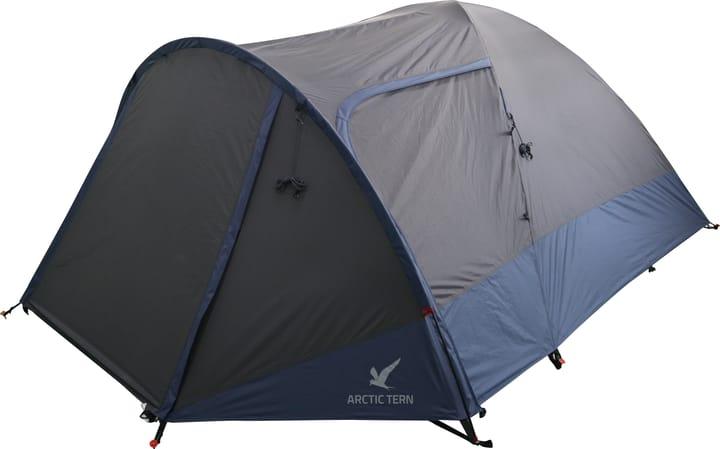 Grått Arctic Tern Camping Tent 4P med åpen inngang