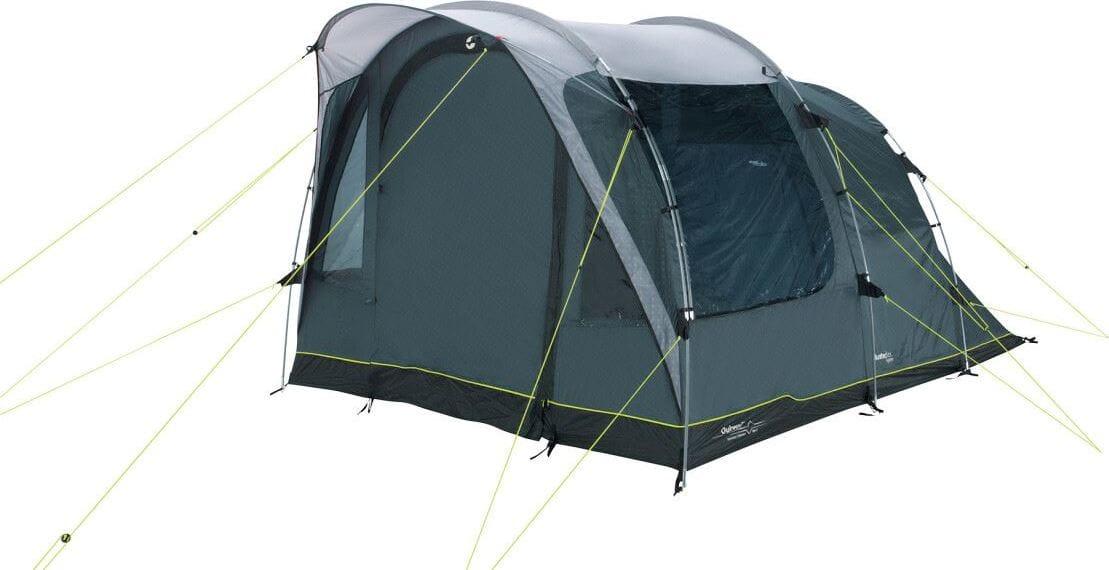 Blått Outwell Sky 4 campingtelt med stort oppholdsrom
