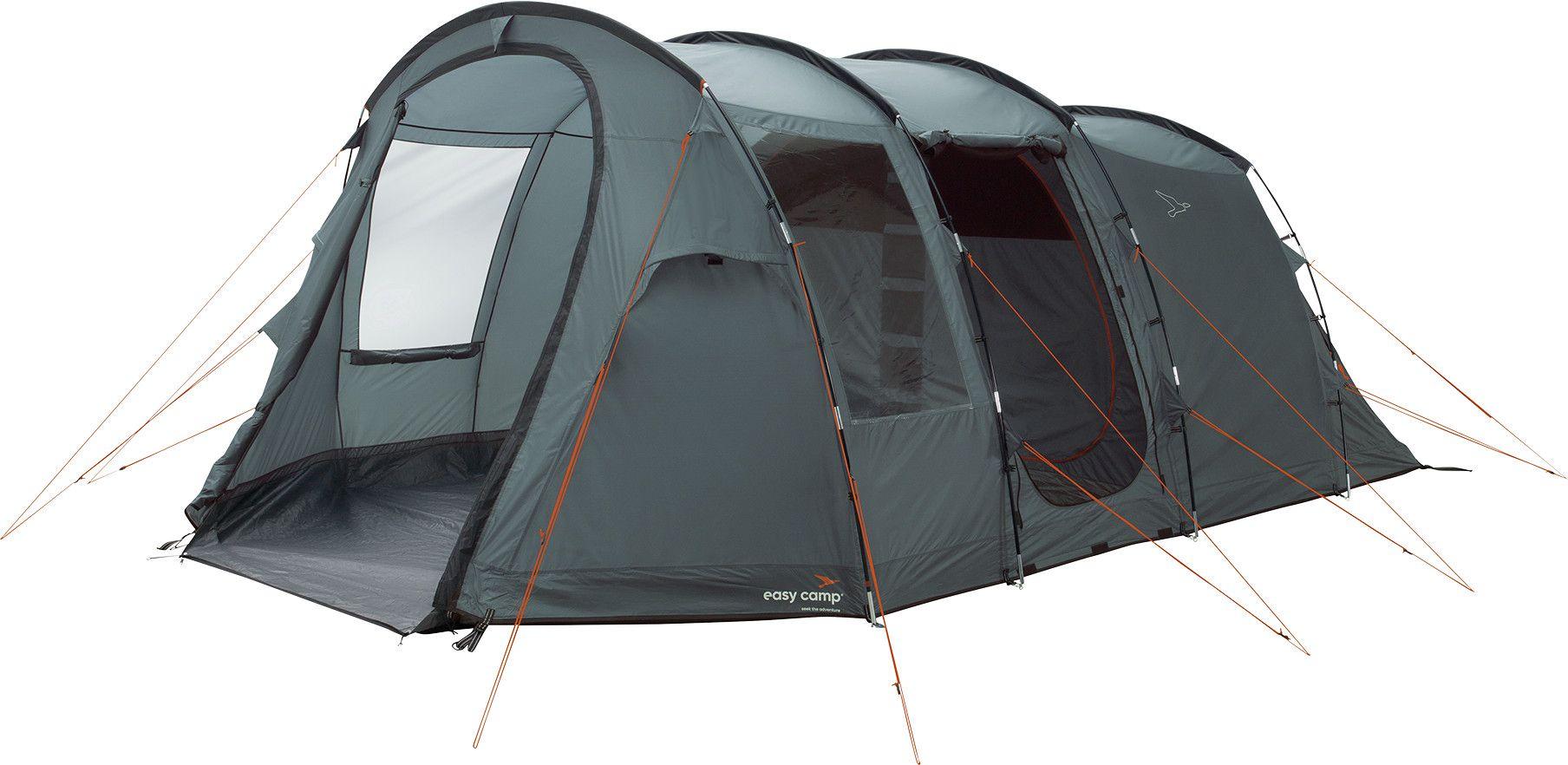 Blått Easy Camp Hamra 5 familietelt med ståhøyde